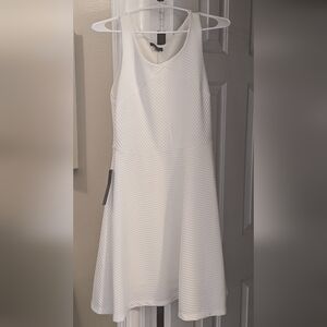 The Limited Sleeveless White Sheath Dress NWT
